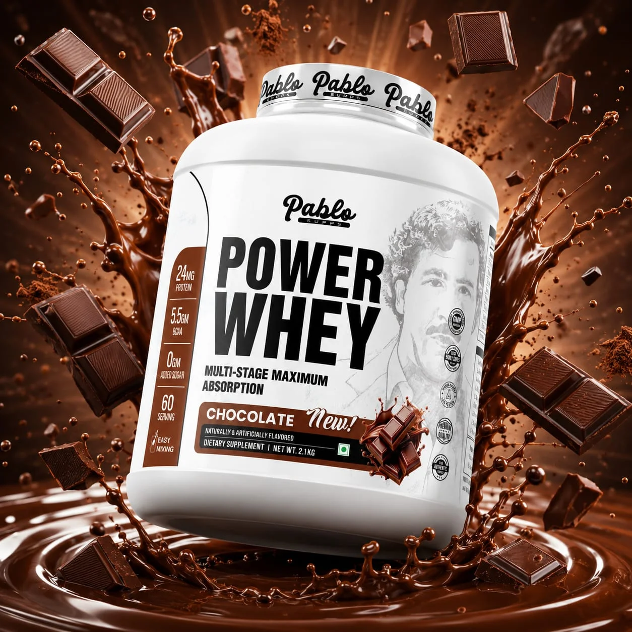 Power Whey Protein Tub