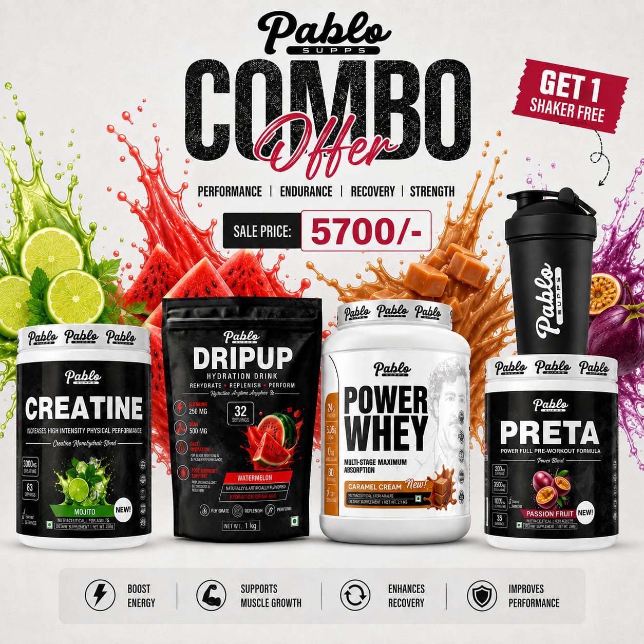 Pablo Supps Athletic Athlete Training